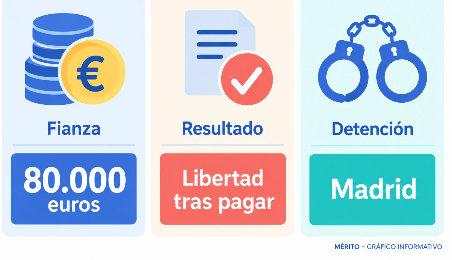 Dos datos de la resolución del juzgado de Vielha: la fianza fijada y la libertad provisional de la investigada tras pagarla.