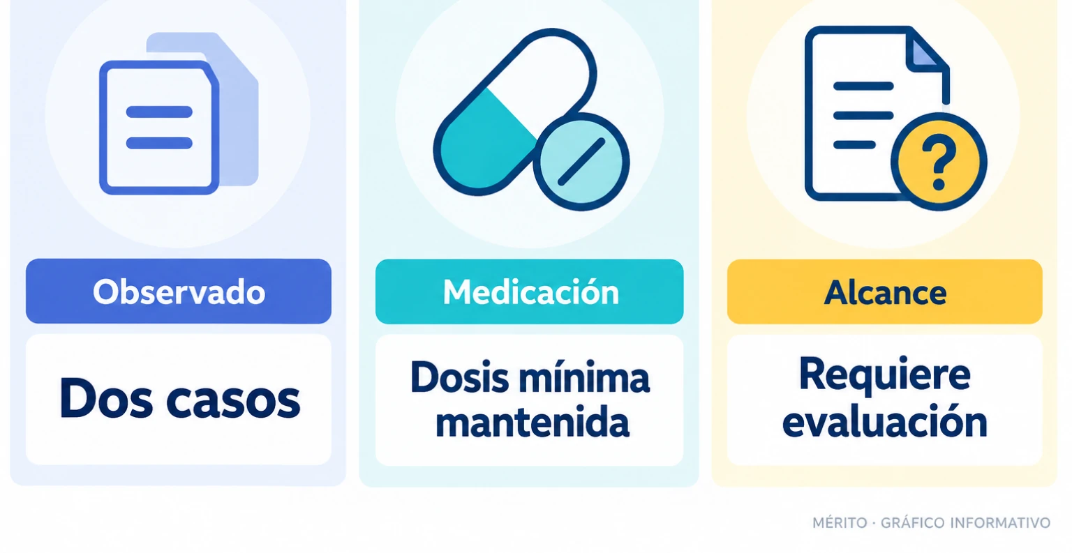 La evidencia comunicada corresponde a dos pacientes y ambos siguen con una dosis mínima de inmunosupresores; la técnica requiere más evaluación.
