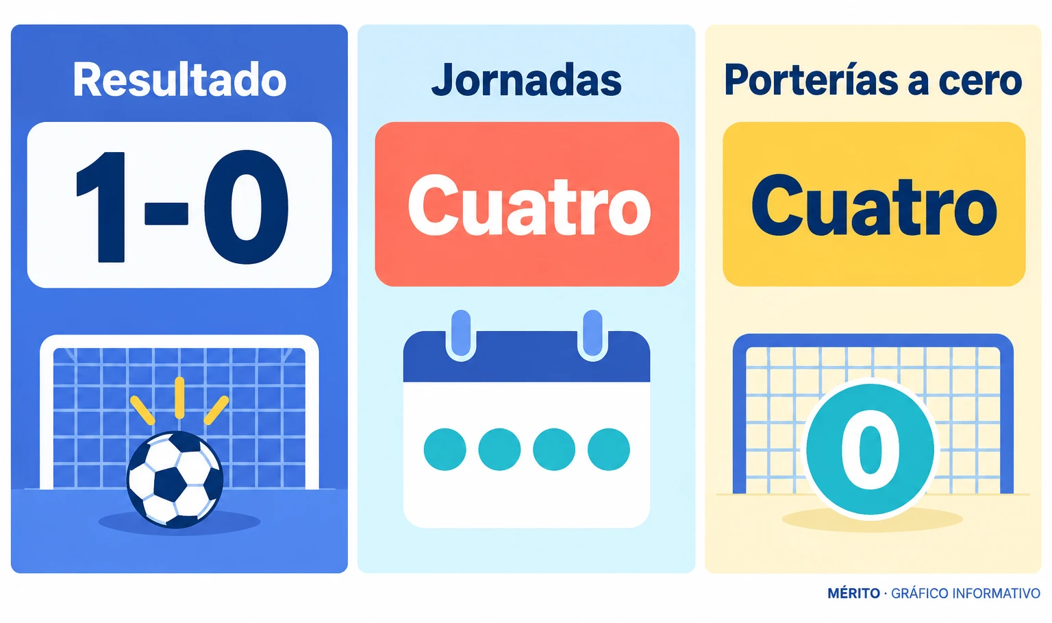 El Numancia venció 1-0 y llegó a cuatro partidos disputados como líder, con cuatro porterías a cero consecutivas.
