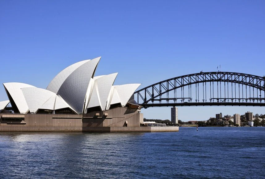 Ópera y puente de Sídney