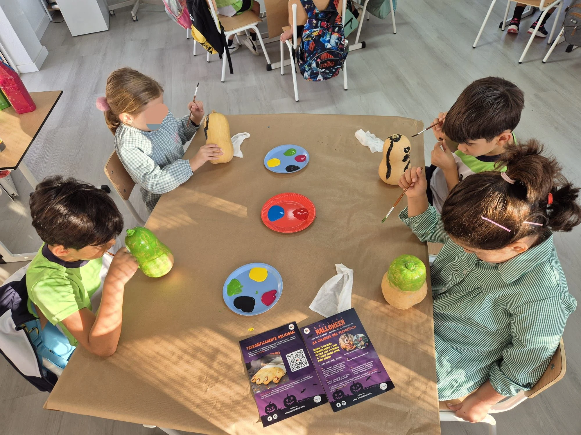 Actividad decoración calabaza