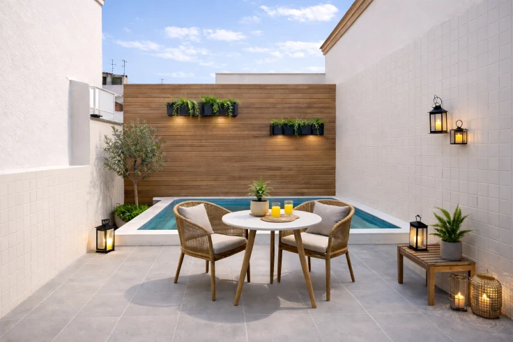 Terraza Hotel Santa Lucía
