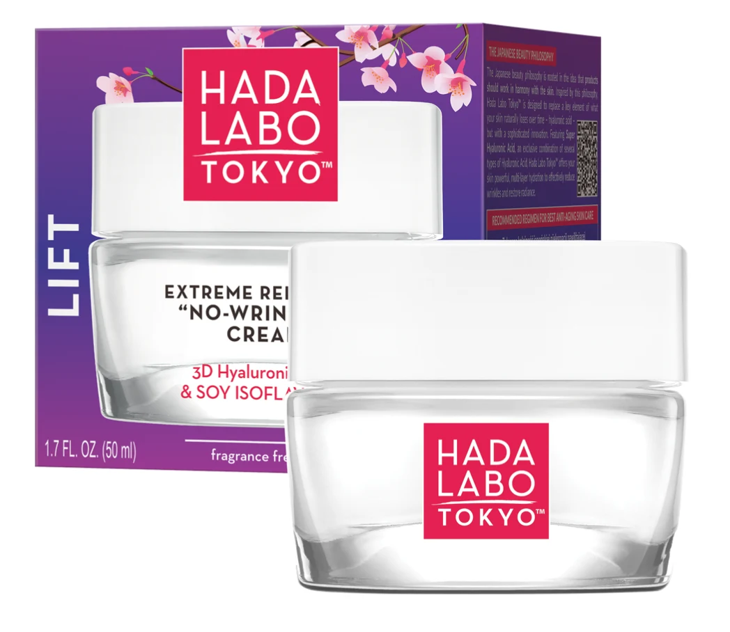 Hada Labo Tokyo Extreme Rebuilder “NO-WRINKLES” Cream Day & Nigh