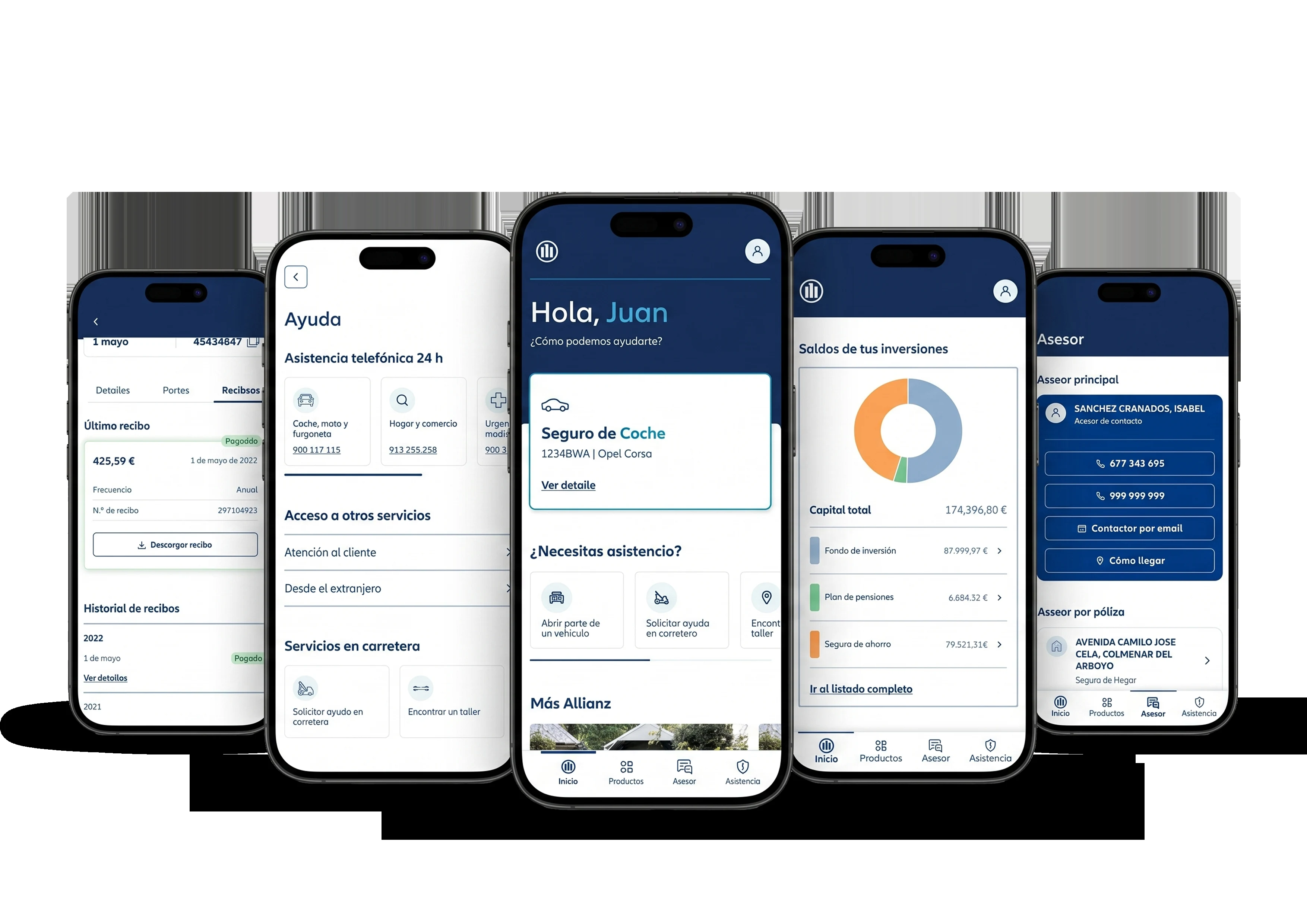 Nuevas funcionalidades myAllianz